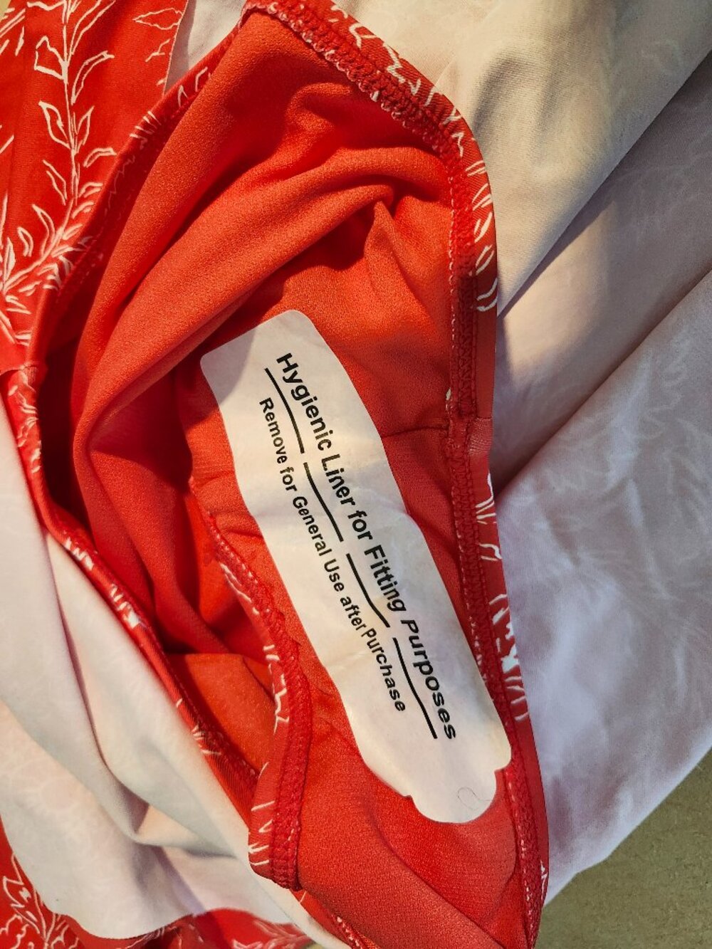 Liz Claiborne “Kingston Voyage” Coral‑Pink Floral Swim Dress – Size 10 (NWT) - Picture 7 of 12